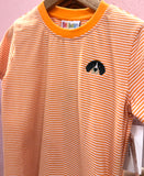 Graham Shirt- Orange Stripe