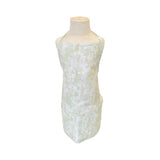 APRON - BUNNY TOILE GREEN *2PC PRE-PACK*