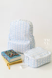 BRING IT Lunch Bag - RIBBON FLORAL BLUE