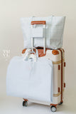 GARMENT BAG - PIMLICO STRIPE BLUE