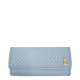 LUXE JEWELRY WALLET -  WOVEN BLEU