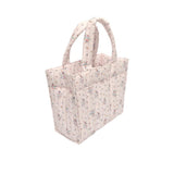 QUILTED MINI GO GO TOTE - FLEURIE