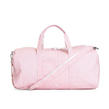 XL WEEKENDER Duffel Bag - PIMLICO STRIPE DUSTY ROSE