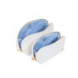 LUXE DUO CASE - WOVEN BLANC