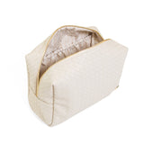LUXE EVERYDAY Cosmetic Bag - WOVEN SAND