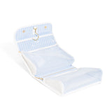LUXE Hanging Toiletry Case - WOVEN BLANC