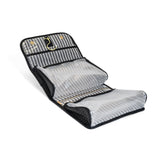 LUXE Hanging Toiletry Case - WOVEN JET