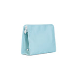 ROADIE LARGE Zip Pouch - COATED CANVAS LAKE BLUE