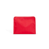 ROADIE LARGE Zip Pouch - COATED CANVAS RED