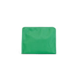 ROADIE LARGE Zip Pouch - COATED CANVAS KELLY GREEN
