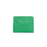 ROADIE LARGE Zip Pouch - COATED CANVAS KELLY GREEN
