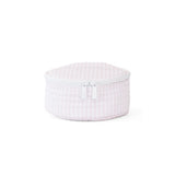 QUILTED JEWEL ROUND - PIMLICO STRIPE PINK