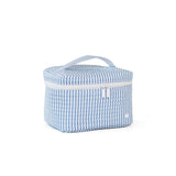 QUILTED TRAIN SET - PIMLICO STRIPE CHAMBRAY