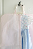 GARMENT BAG - PIMLICO STRIPE PINK
