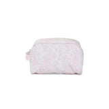 STOWAWAY Toiletry Bag - Bunny Toile Pink