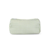 QUILTED POCHETTE BAG - PIMLICO STRIPE SAGE