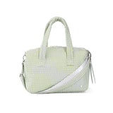 QUILTED STROLLER BAG - PIMLICO STRIPE SAGE