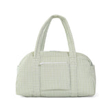 QUILTED GRANDE DUFFEL - PIMLICO STRIPE SAGE