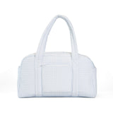 QUILTED GRANDE DUFFEL - PIMLICO STRIPE BLUE