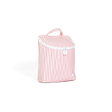 TAKE AWAY INSULATED LUNCH BAG - PIMLICO STRIPE DUSTY ROSE