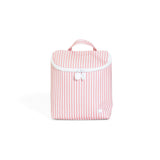 TAKE AWAY INSULATED LUNCH BAG - PIMLICO STRIPE DUSTY ROSE