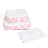 MINI SQUAD Packing Cubes - PIMLICO STRIPE DUSTY ROSE