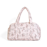 QUILTED GRANDE DUFFEL - COWGIRL TOILE