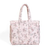 QUILTED GO GO TOTE - COWGIRL TOILE