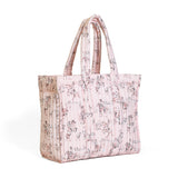 QUILTED GO GO TOTE - COWGIRL TOILE