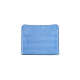 ROADIE LARGE Zip Pouch - GINGHAM ROYAL