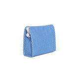 ROADIE LARGE Zip Pouch - GINGHAM ROYAL
