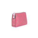 ROADIE LARGE Zip Pouch - GINGHAM RED