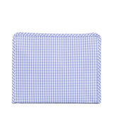 ROADIE LARGE Zip Pouch - GINGHAM LILAC