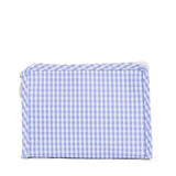 ROADIE MEDIUM Zip Pouch - GINGHAM LILAC