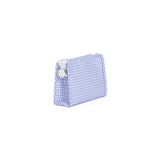 ROADIE MEDIUM Zip Pouch - GINGHAM LILAC