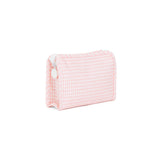 ROADIE SMALL Zip Pouch - GINGHAM TAFFY