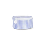 JEWEL ROUND CASE - GINGHAM LILAC