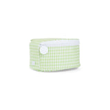 JEWEL ROUND CASE - GINGHAM LEAF