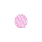 JEWEL ROUND CASE - GINGHAM PINK