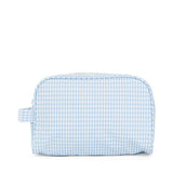 STOWAWAY Toiletry Bag - GINGHAM MIST