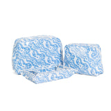 LUXE GLOSS WASH BAG SET - ALL HEART BLUE