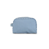 STOWAWAY Toiletry Bag - RODEO CHECK INDIGO