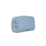 STOWAWAY Toiletry Bag - RODEO CHECK INDIGO