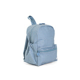 MINI BACKER - RODEO CHECK INDIGO