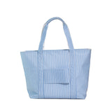 JUMBO TOTE - X-Large Tote PIMLICO STRIPE CHAMBRAY
