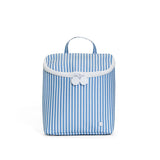 TAKE AWAY INSULATED LUNCH BAG - PIMLICO STRIPE CHAMBRAY