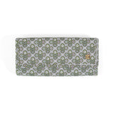 LUXE JEWELRY WALLET - SURREY with Green Pinstripe Liner