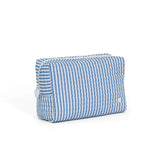 QUILTED EVERYDAY BAG - PIMLICO STRIPE CHAMBRAY
