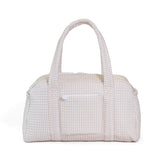 QUILTED GRANDE DUFFEL - PIMLICO STRIPE SAND