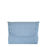 QUILTED CHANGING MAT - PIMLICO STRIPE CHAMBRAY